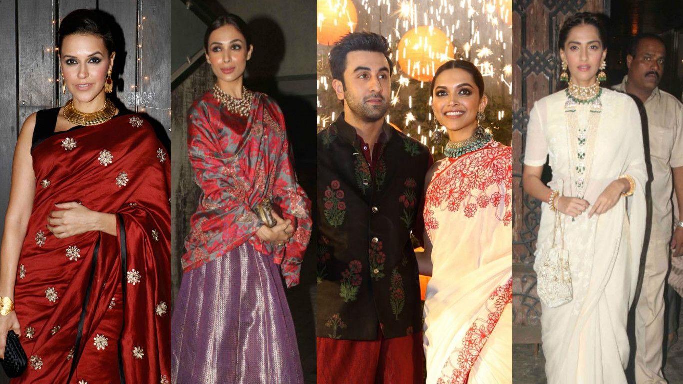 Bollywood Celebrities Who Nailed The Festive Look