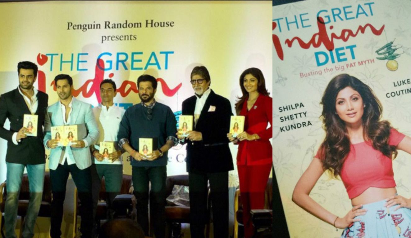 Shilpa Shetty Launches The Great Indian Diet Book