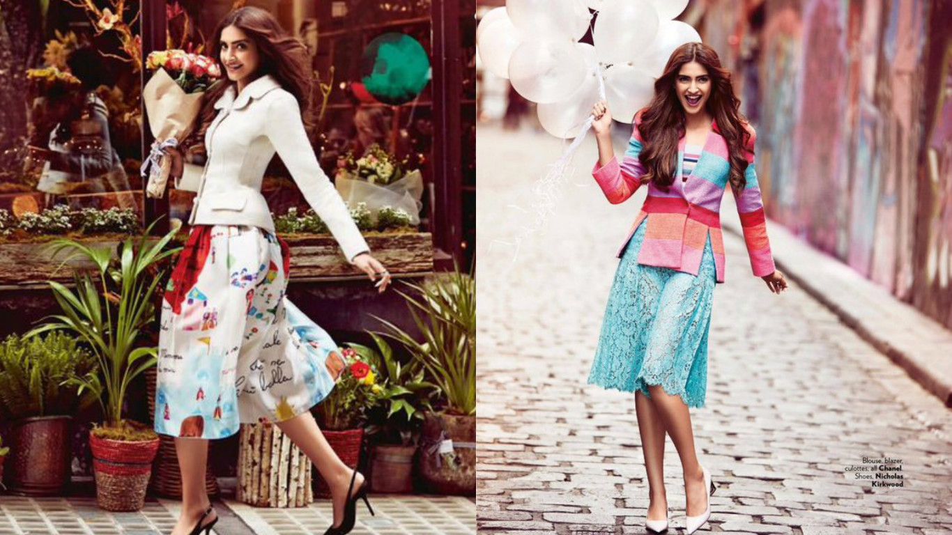 Sonam Kapoor's Splendid Photoshoot for Vogue India!