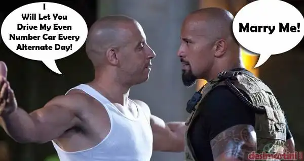 12 Hilarious Memes From Fast & Furious With #DelhiOddEvenLogic