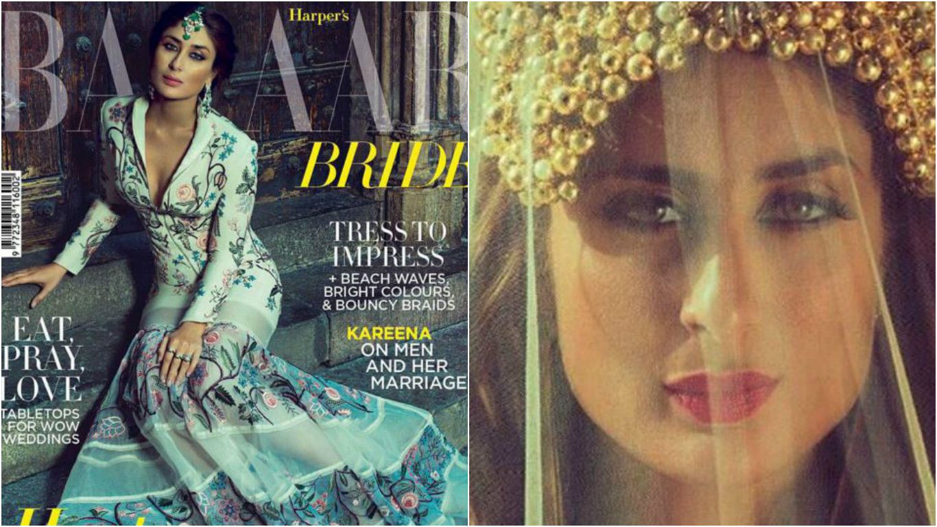 Kareena Kapoor's Alluring Photoshoot For Bazaar Bride