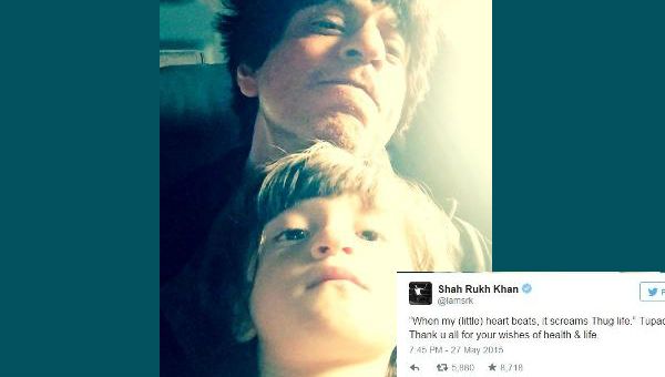 SRK Thanks Everyone For AbRam's Birthday Wishes