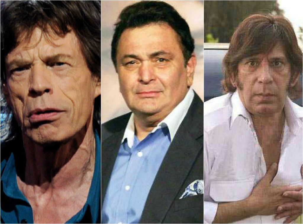 The Story of Rishi Kapoor, Mick Jagger and His Bollywood Lookalike