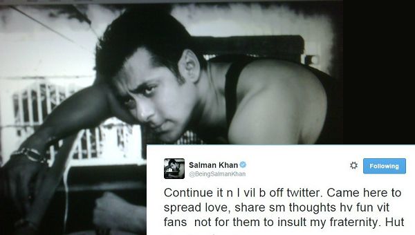 Why Did Salman Khan Threaten To Quit Twitter?