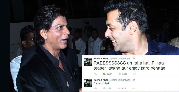 You Have Too See What Salman Khan Just Tweeted for Raees