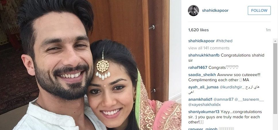 Shahid Kapoor Announced His Wedding In The Cutest Way Ever!