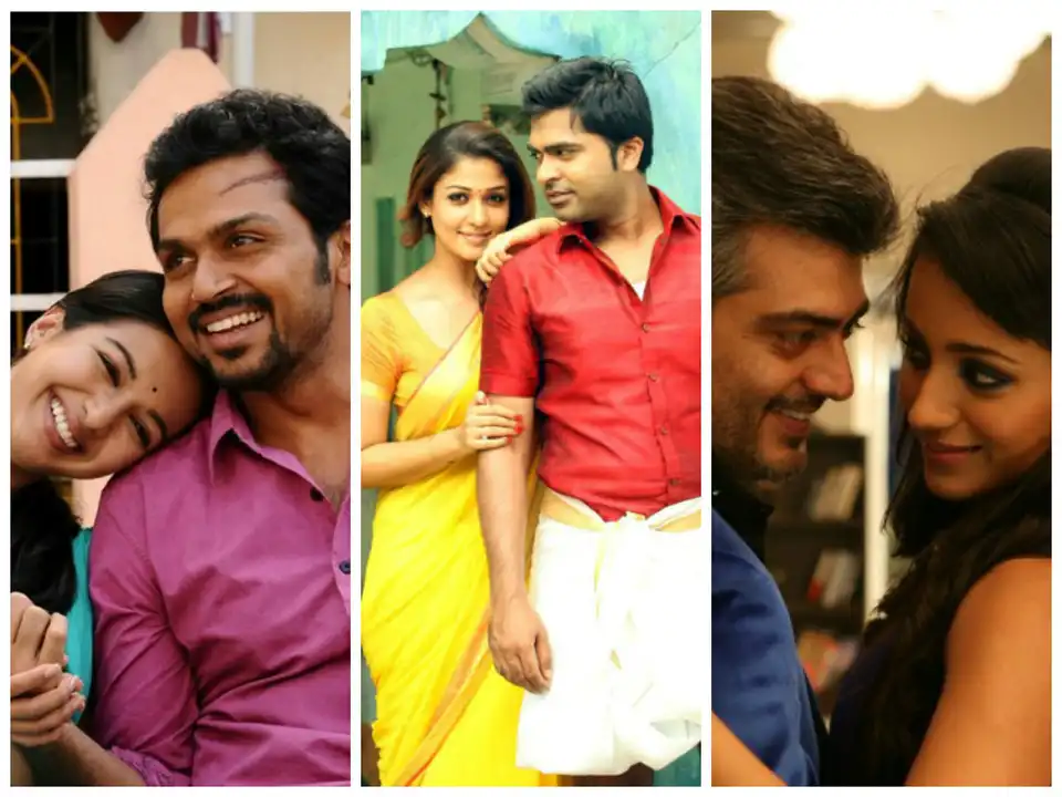 Kollywood's Most Romantic On-Screen Couples Ever!