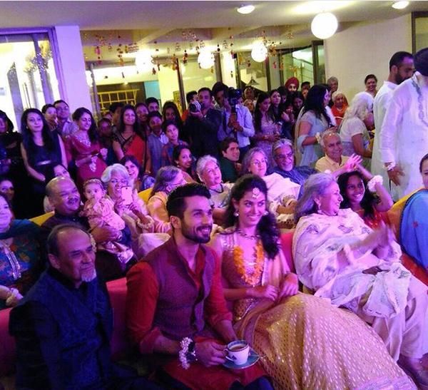 Shahid Kapoor And Mira Rajput Dance At Their Sangeet Ceremony