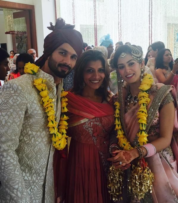 The Lucky Guests Who Made it To Shahid And Mira's Wedding! 