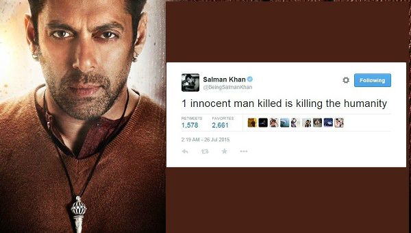 These Tweets Of Salman Khan About Yakub Memon Might Land Him Into Trouble 
