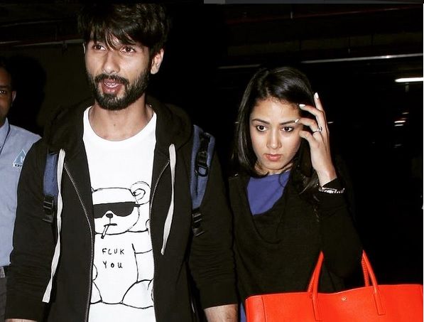 Shahid and Mira Kapoor Return Hand In Hand From London! 