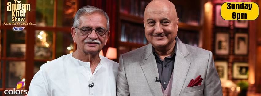 Gulzar To Appear On The Anupam Kher Show 