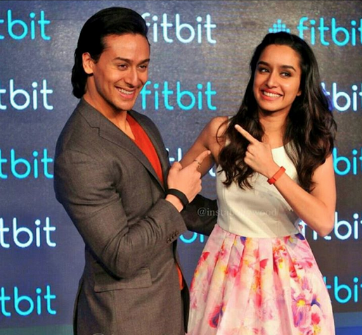 Shraddha Kapoor and Tiger Shroff Launch The FitBit Fitness Band in India!