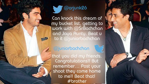 Abhishek Bachchan And Arjun Kapoor Had The Most Adorable Twitter Conversation Ever!