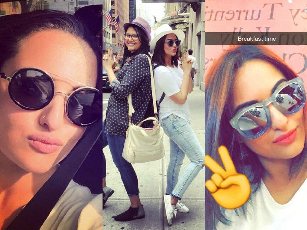 Sonakshi Sinha Is Chilling In NYC!