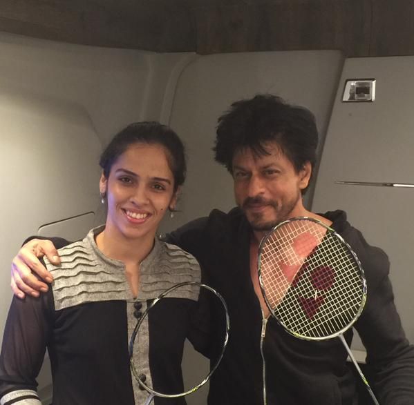 Shah Rukh Khan And Saina: When They Met!