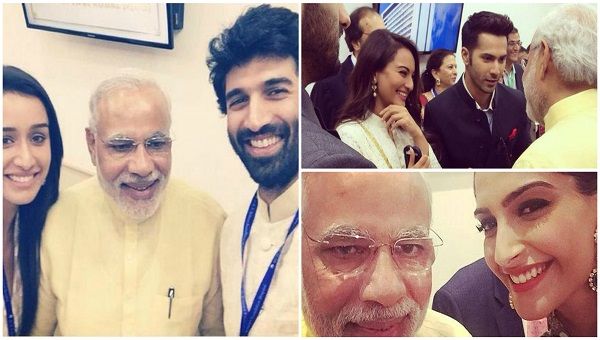 12 Times Narendra Modi Got Clicked With Bollywood Celebrities
