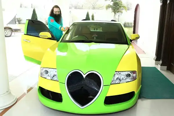 MSG Actor Gurmeet Ram Rahim Insan Designs Cars For His Films