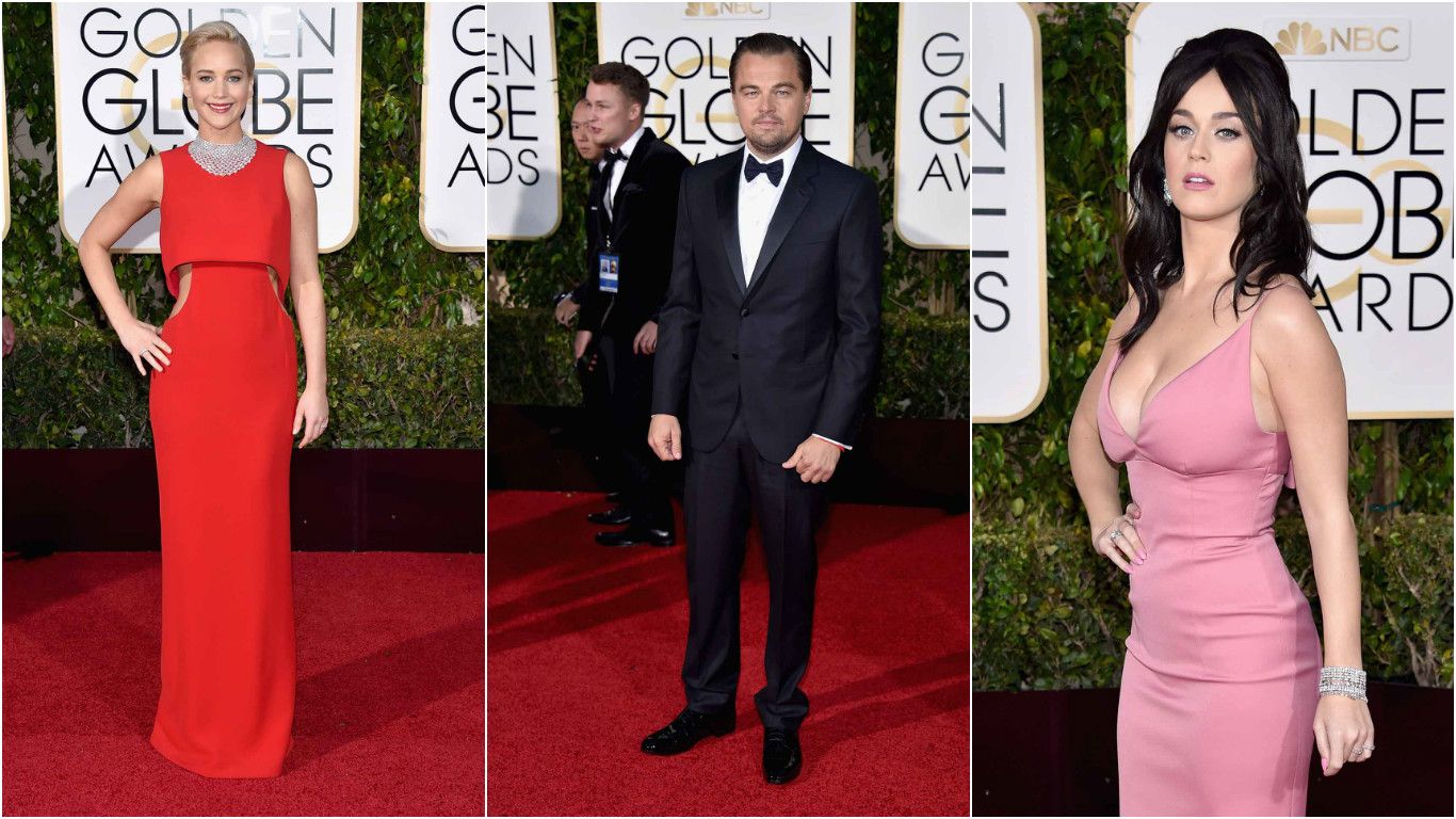 Ravishing Red Carpet Pictures From Golden Globe Awards