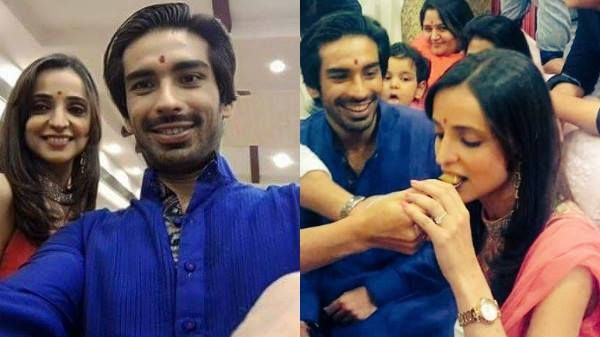 In Pictures: Sanaya Irani And Mohit Sehgal's Roka Ceremony! 