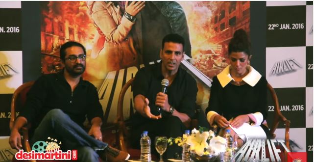 Watch: Akshay Kumar Explains What Is Airlift!