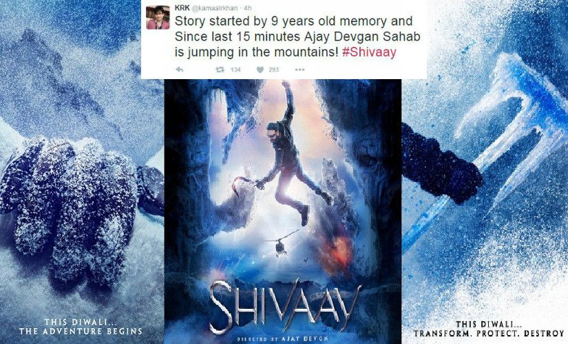 Here's The First Review Of Shivaay, By One And Only KRK!