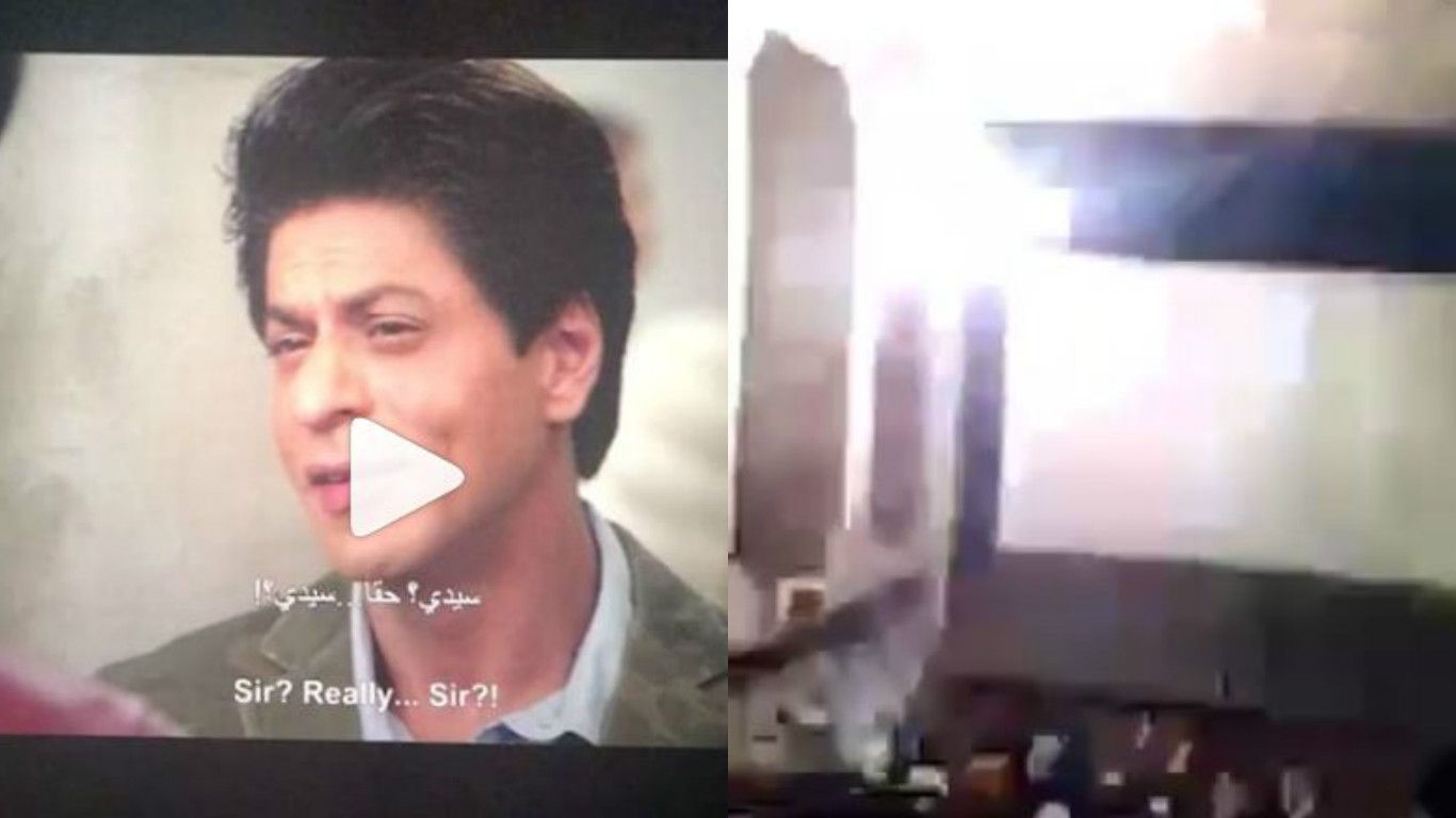 WATCH: Fans In Nasik Almost BURN Down The Theater After Spotting SRK In ADHM! 