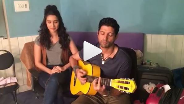 WATCH: This Is What Farhan Akhtar And Shraddha Kapoor Is Upto!