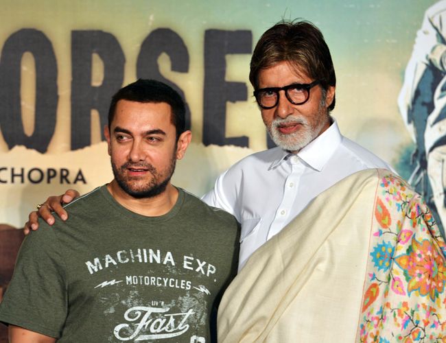 आमिर खान के साथ काम करने पर अपने-आप को सौभाग्यशाली समझते हैं अमिताभ बच्चन !