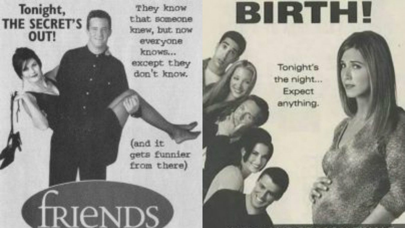Have You Seen These Vintage Newspaper Ads Of F.R.I.E.N.D.S Before?