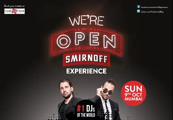 Smirnoff Experience Brings DVLM To Mumbai 