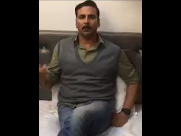 WATCH: Akshay Kumar's Heartfelt Message On Indo-Pak Tension