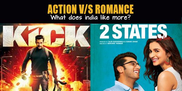 The Unending Debate On Action V/S Romance In Bollywood Has Finally Found A Winner!
