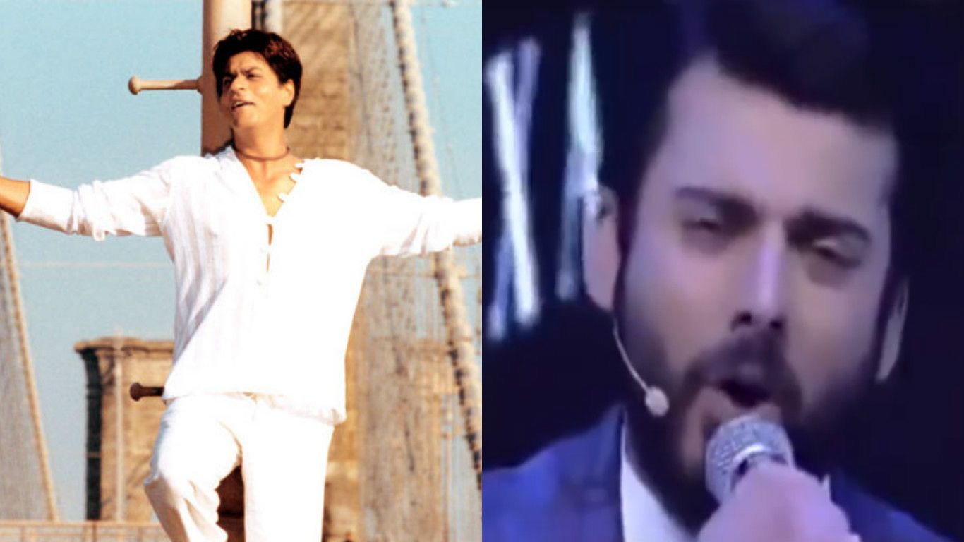 This Throwback Video Of Fawad Khan Singing Kal Ho Na Ho Will Leave You Blushing 