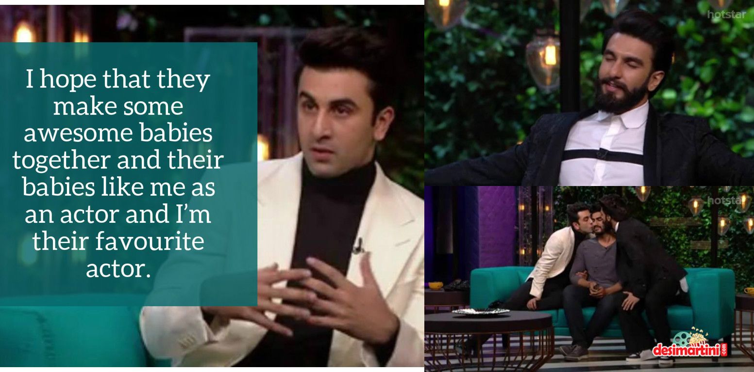 12 Puns And Fun Moments From The Best Episode Of Koffee With Karan Starring Ranbir & Ranveer 