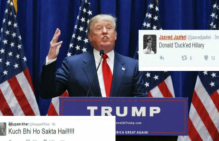 Here's How Bollywood Celebrities Reacted To Donald Trump Becoming The US President 