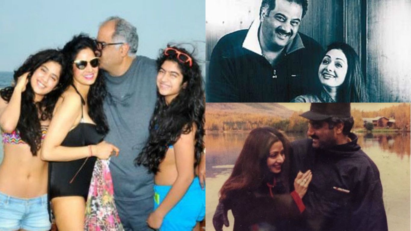 Check Out These Rare Family Photos Of Boney Kapoor And Sridevi!