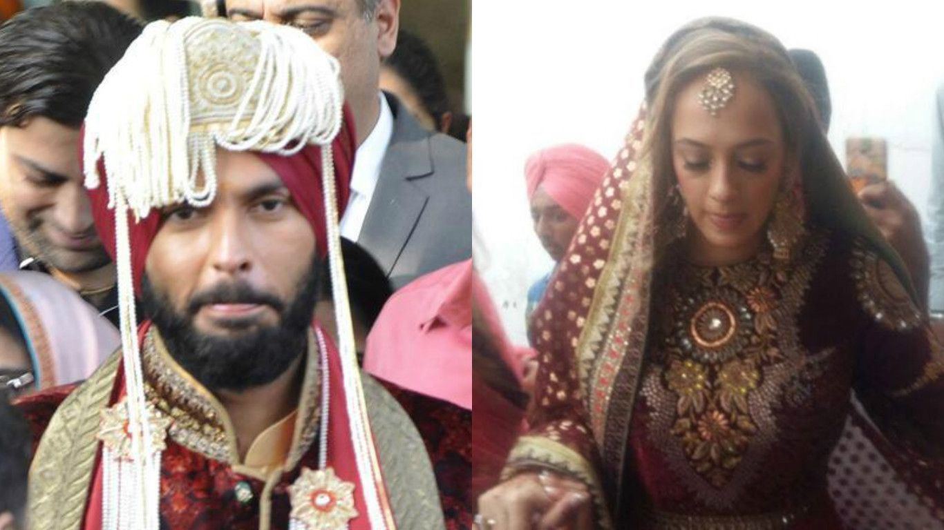 Inside Pictures From Yuvraj Singh And Hazel Keech's Gurudwara Wedding In Chandigarh