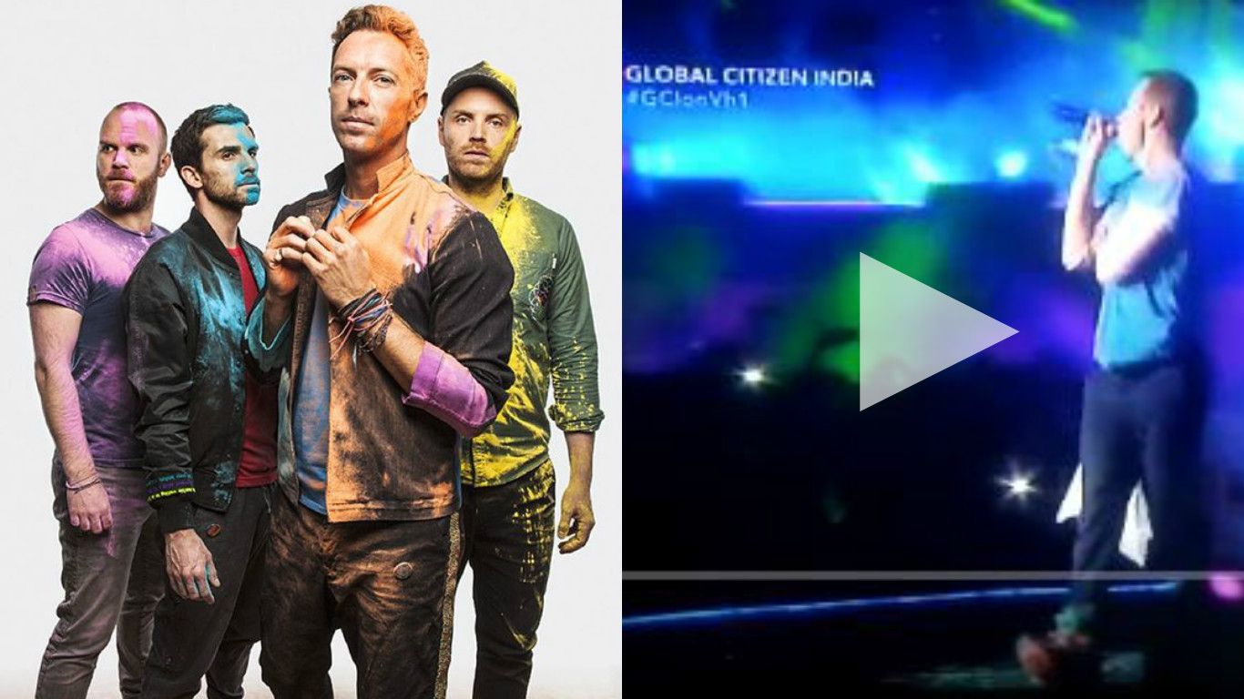 WATCH: Coldplay's Chris Martin Sings Channa Mereya In The Global Citizen Concert!