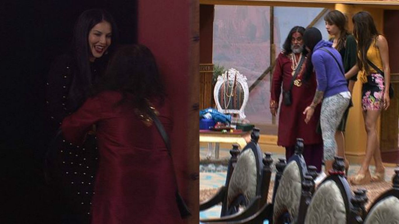 Bigg Boss 10, Episode 38: Swami Omji Gets Touchy With Sunny Leone and Manu Calls Her 'Maal'!