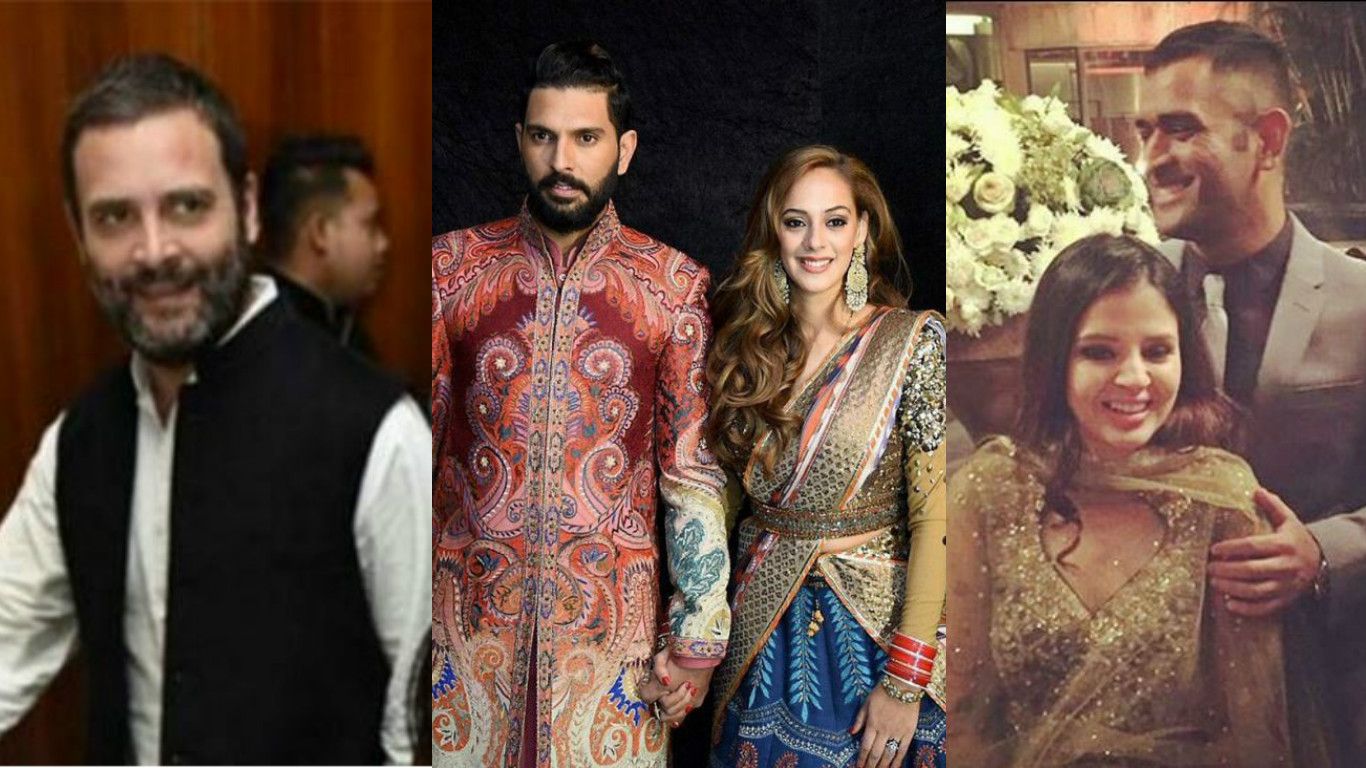 Politicians, Actors And Cricketers Make Yuvraj-Hazel's Reception A Star-Studded Event!