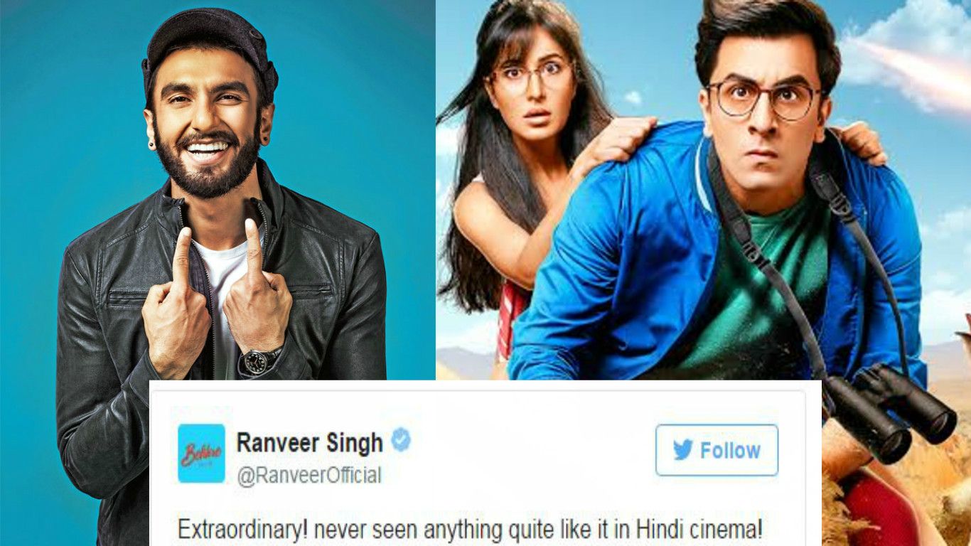 Here's How Ranveer Singh Reacted After Seeing The Trailer Of Ranbir Kapoor’s Jagga Jasoos