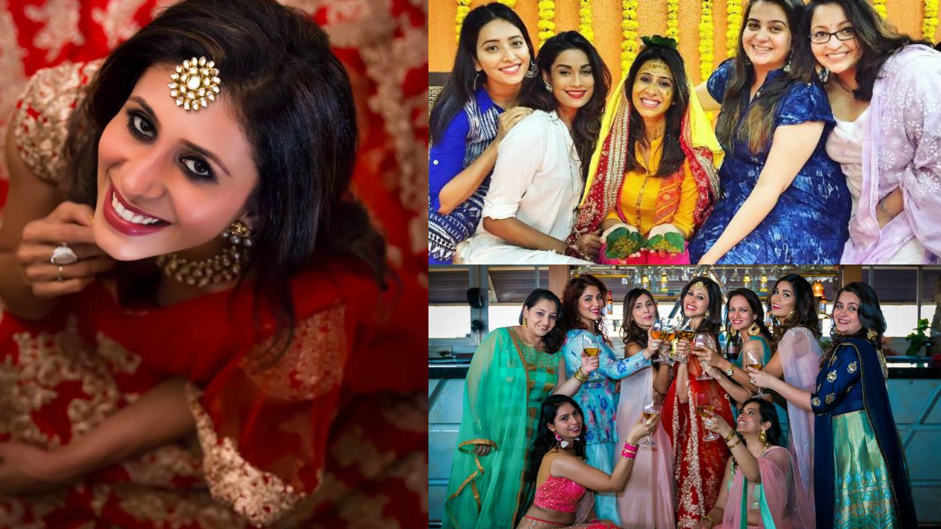 Inside Pictures From Kishwer Merchantt's Haldi And Bachelorette Party!