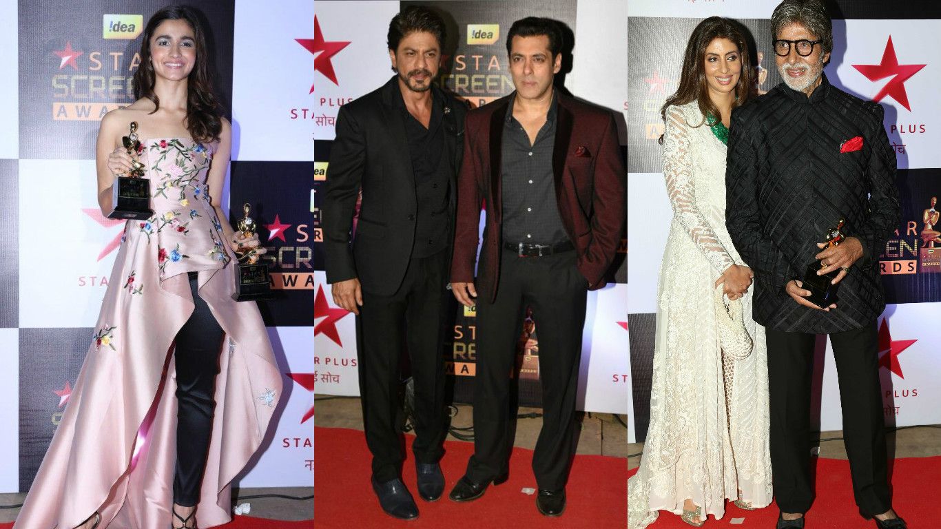Star Screen Awards 2016:Here's Who Bagged The Popular Titles