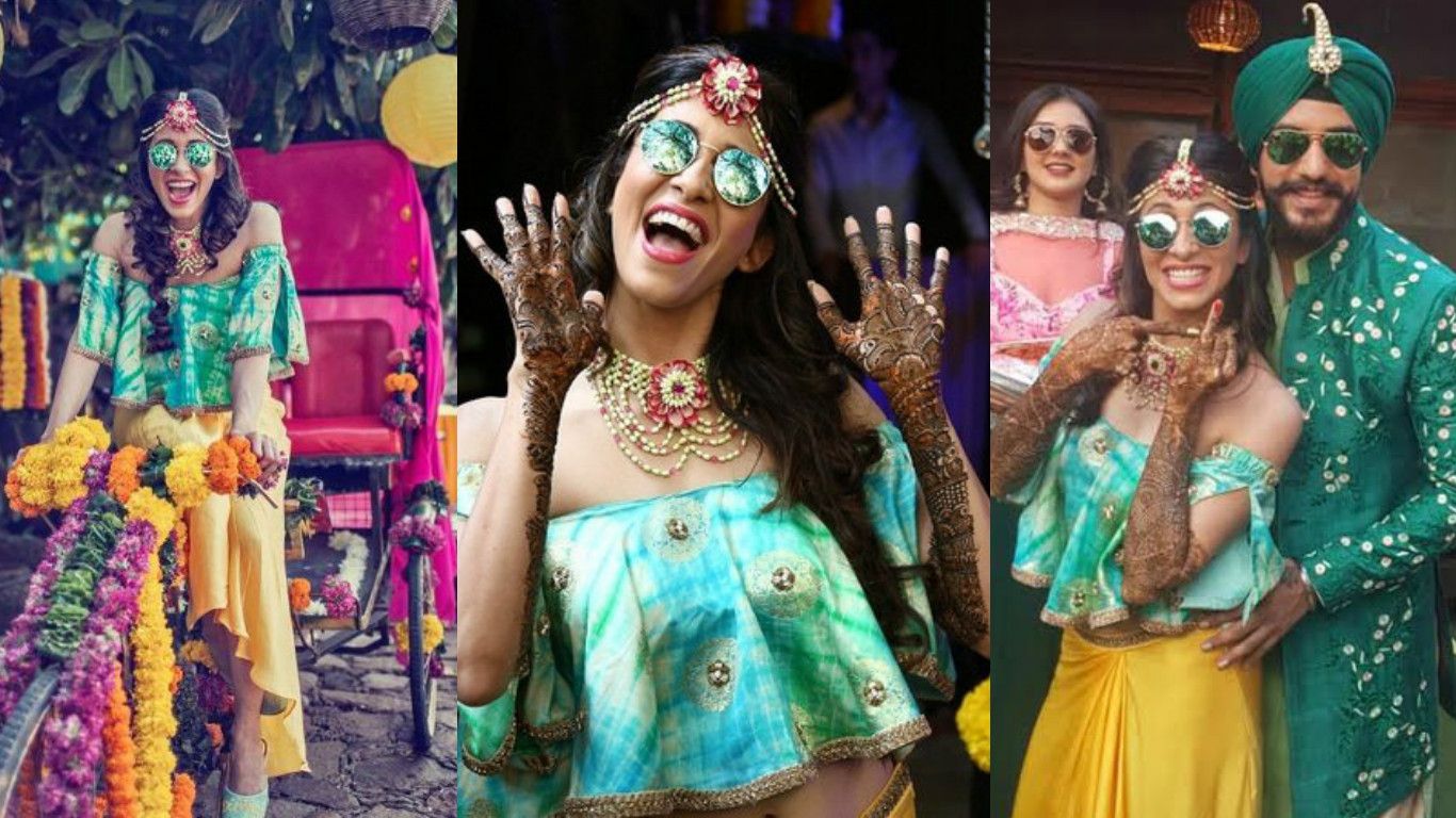 Kishwer Merchantt Looks Straight Out Of A Dream In Her Mehendi Ceremony !