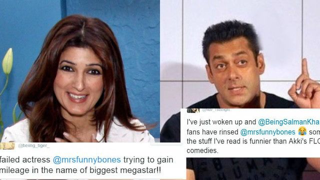 Twinkle Khanna Takes A Dig At Salman Khan, Only To Get Seriously Trolled By His Fans