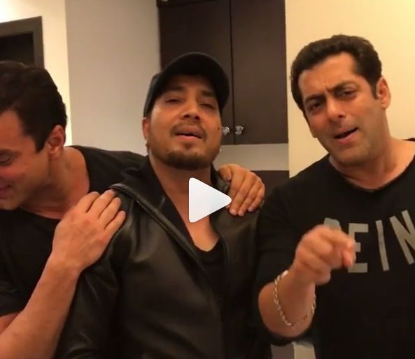 Watch: Salman Khan Singing For Brother Sohail On His Birthday Has To Be The Best Gift Ever!