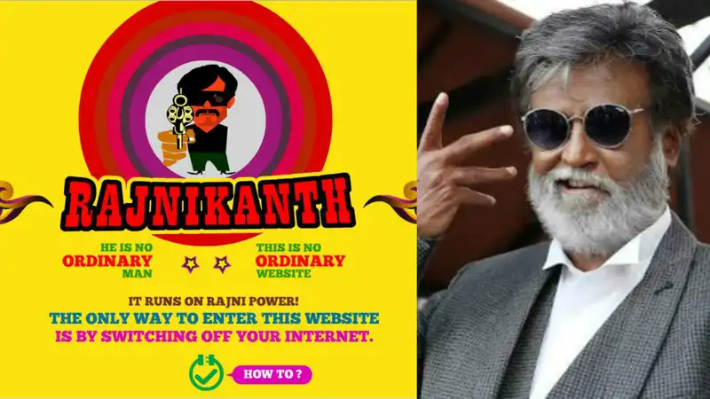 This Website On Rajinikanth Runs Without Internet! Mind It!!