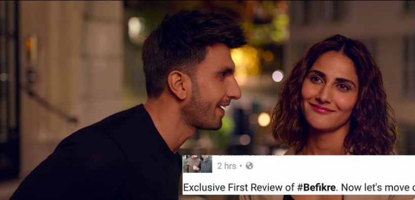 The First Twitter Review Of Aditya Chopra's Befikre Is Out!