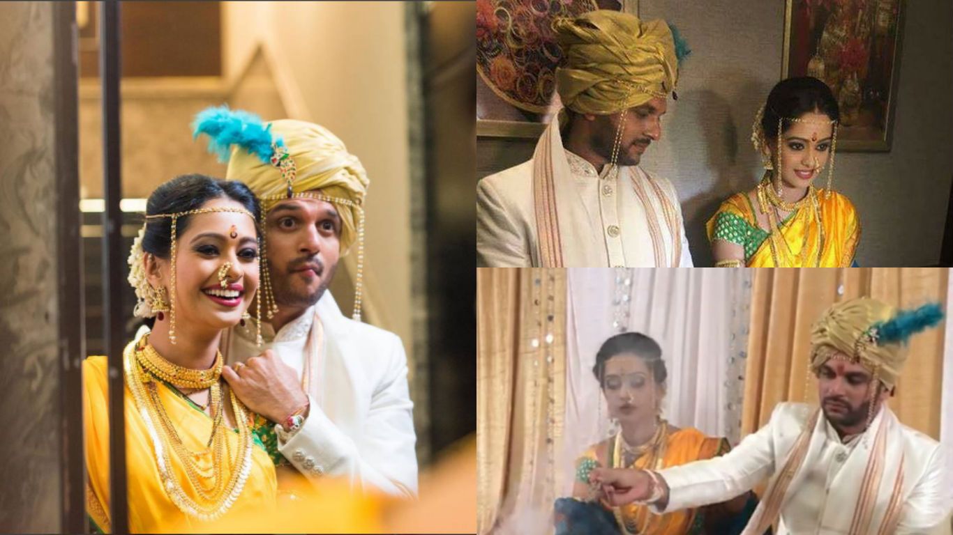 Mugdha Chaphekar Got Married To Co-Star And Boyfriend Ravish Desai - कुछ ऐसी थी एक्ट्रेस मुग्धा चाफेकर और रविश देसाई की शादी !